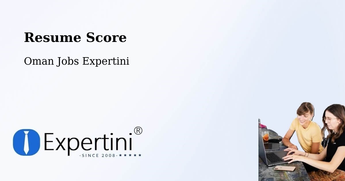 Resume Score & Job Description Match Tool – Izkī - Oman Jobs Expertini