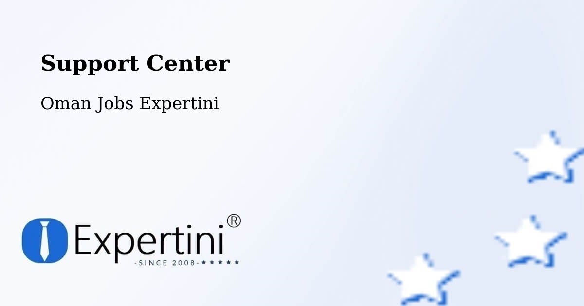 Support Services – Izkī - Oman Jobs Expertini